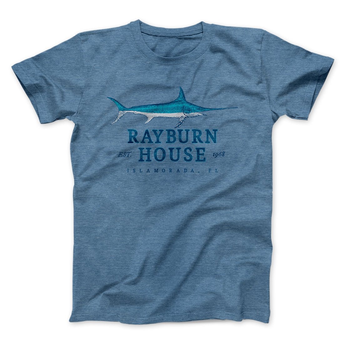Rayburn House Men/Unisex T-Shirt - Soft Combed Cotton Crew Neck Tee