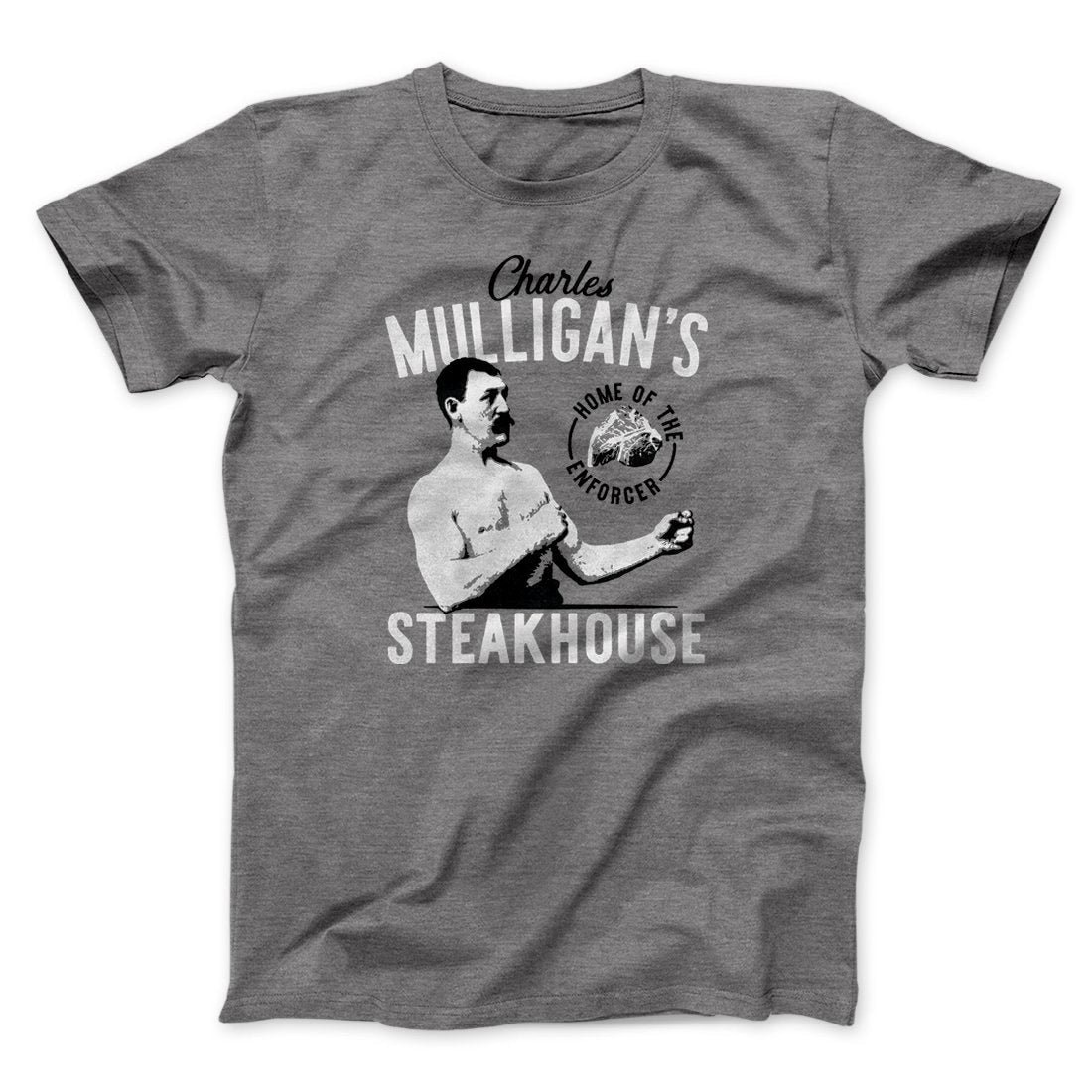 Charles Mulligan's Steakhouse Unisex T-Shirt - Soft Cotton Crew Neck Tee