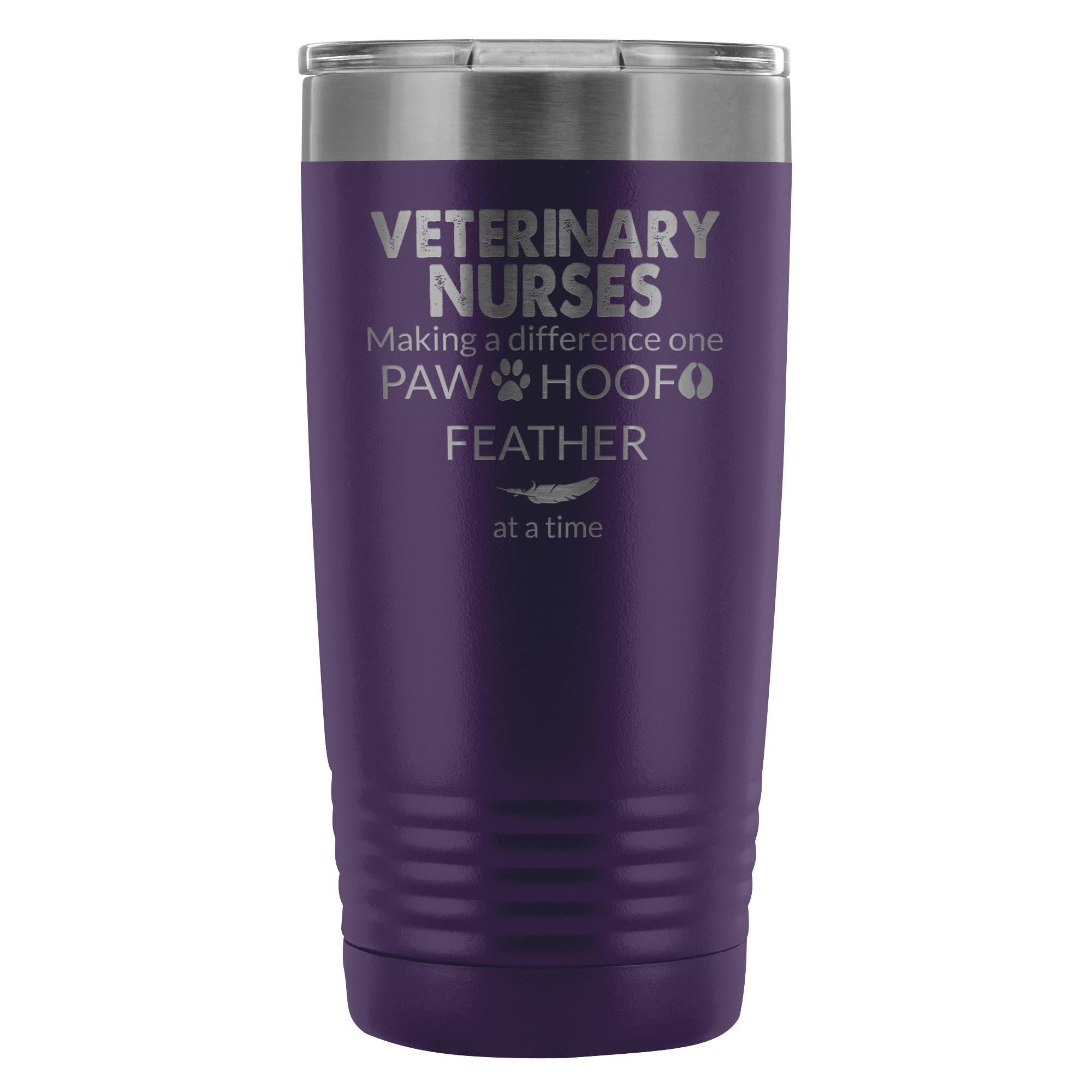 Vet Nurse- Making a Difference 20oz Vacuum Tumbler