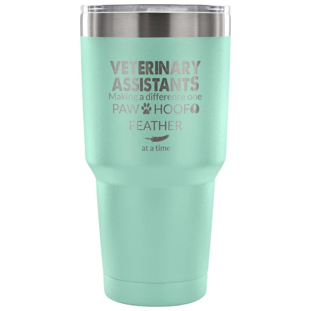 Vet Assistant- Making a Difference 30oz Vacuum Tumbler