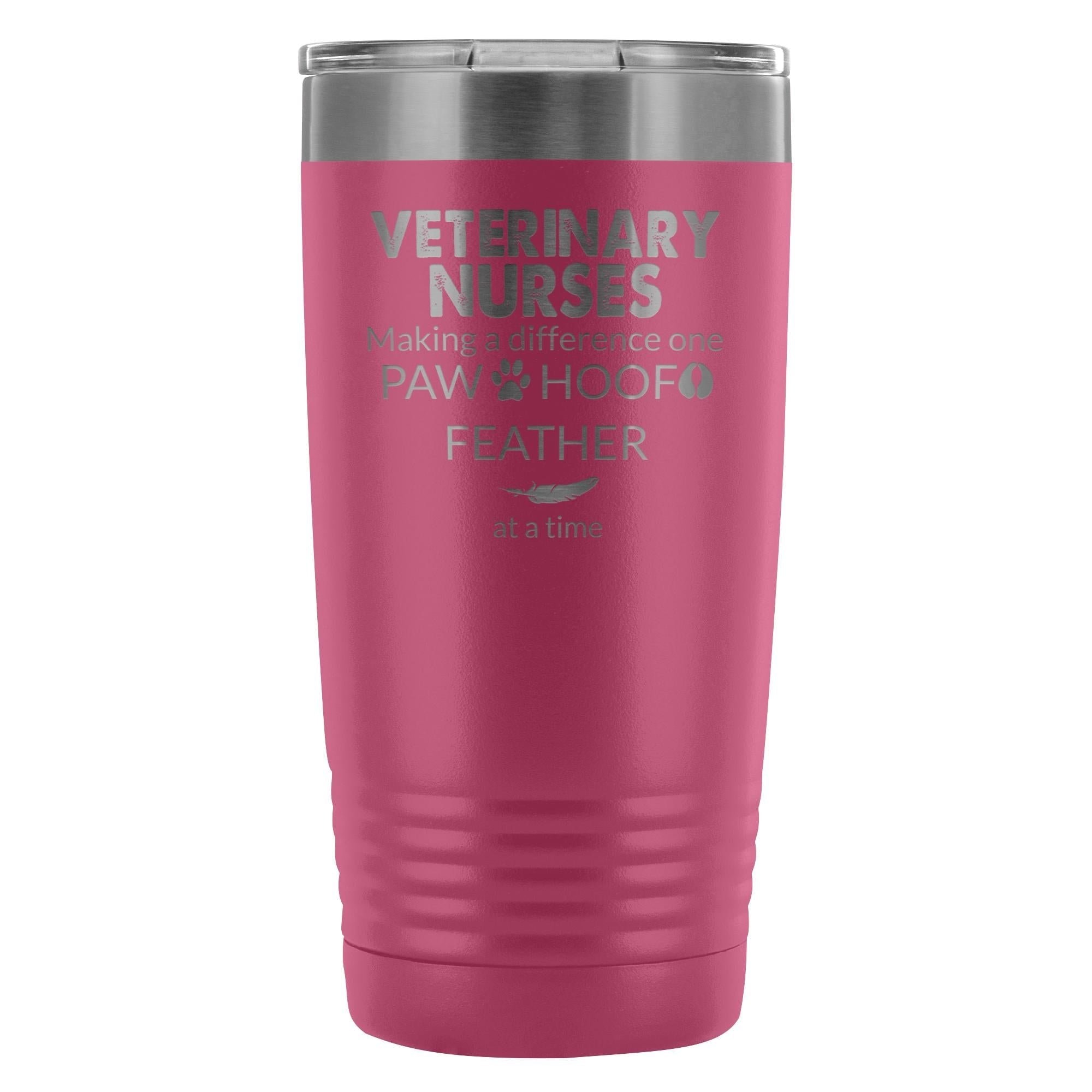 Vet Nurse- Making a Difference 20oz Vacuum Tumbler