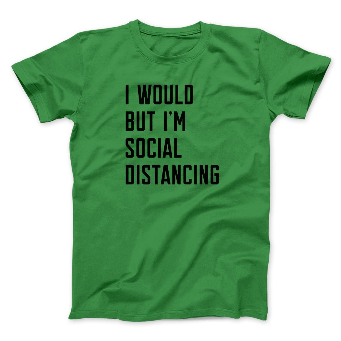 Social Distancing T-Shirt Unisex Funny Graphic Tee 100% Cotton Crew Neck