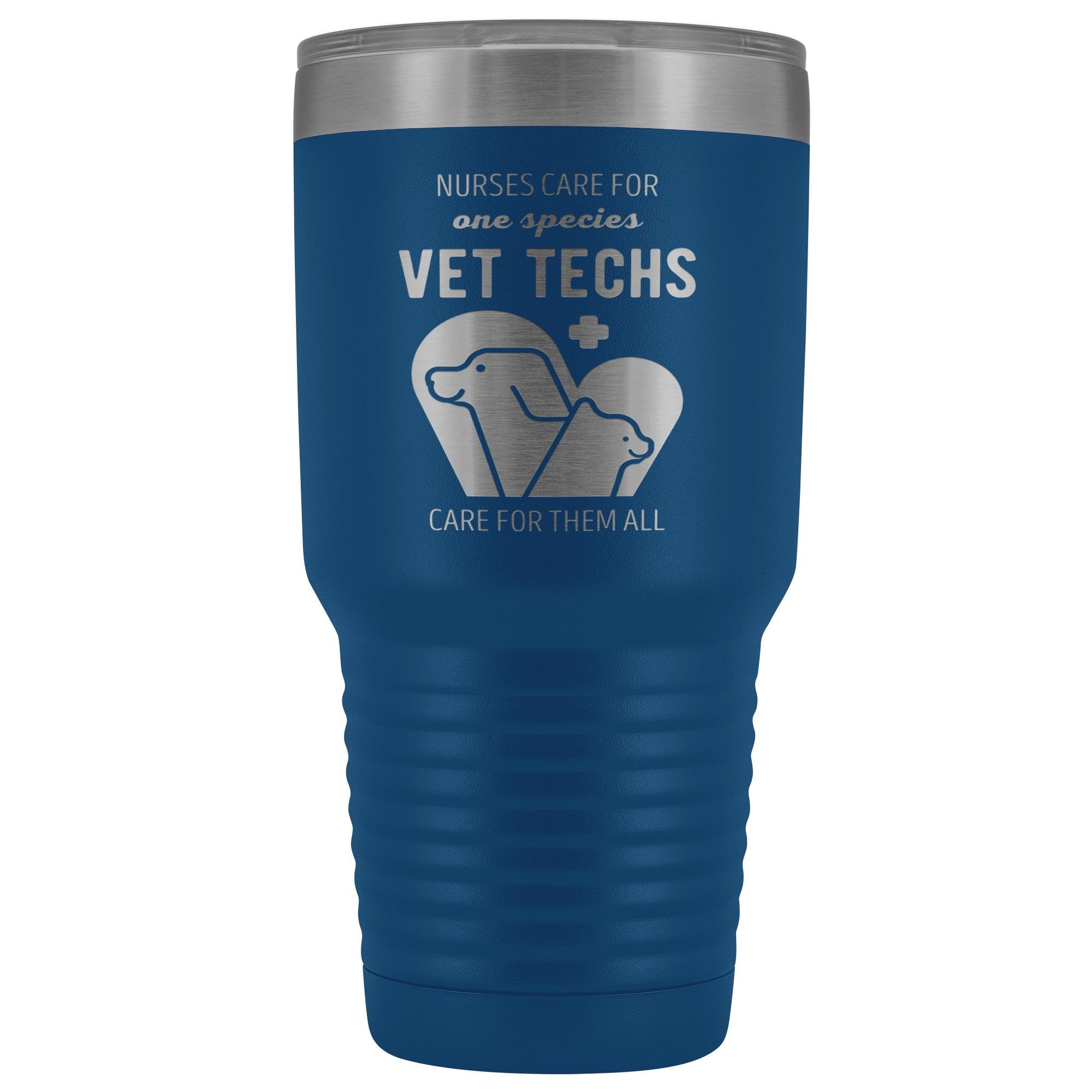 Vet Tech care for all species 30oz Vacuum Tumbler