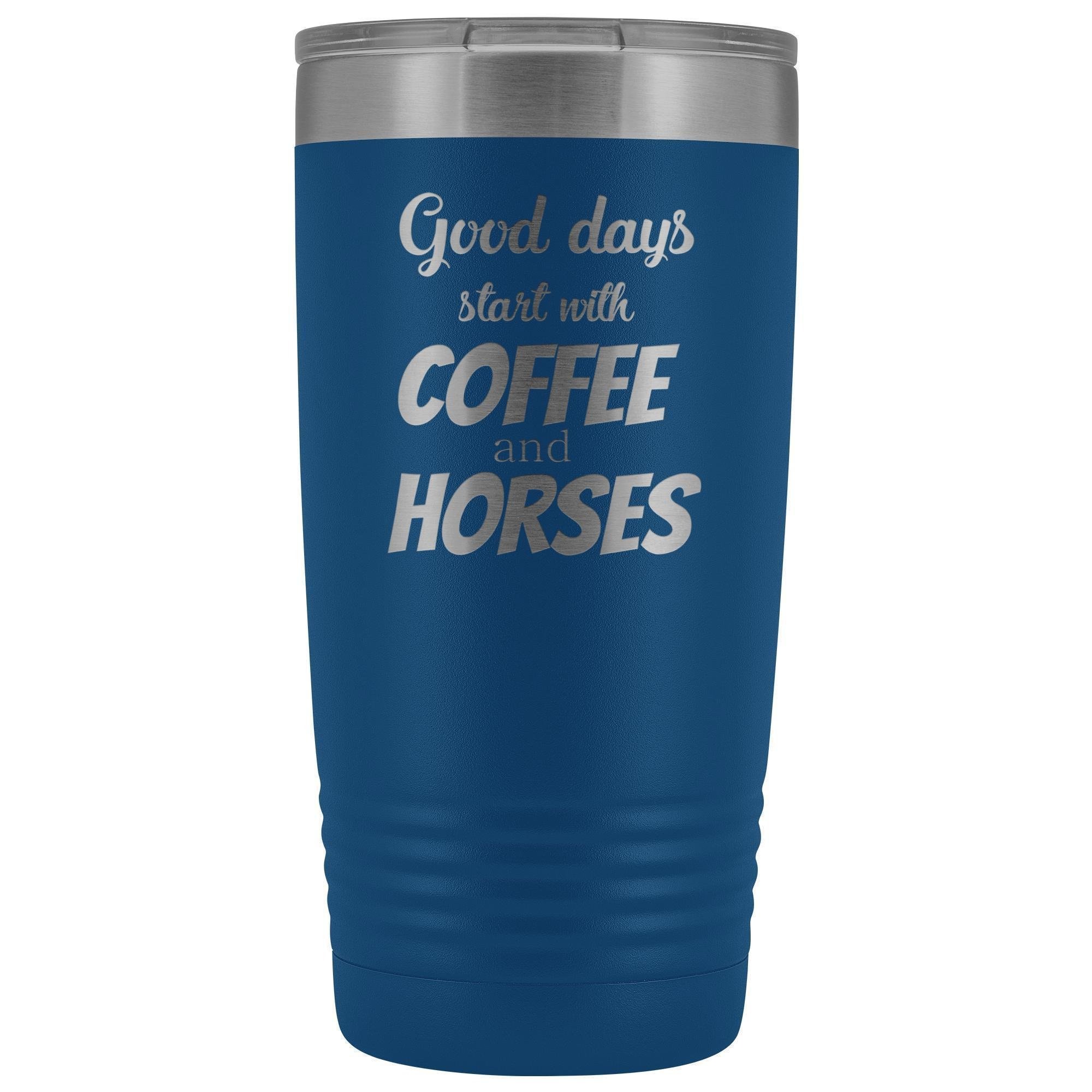 Coffee and horses 20oz Vacuum Tumbler