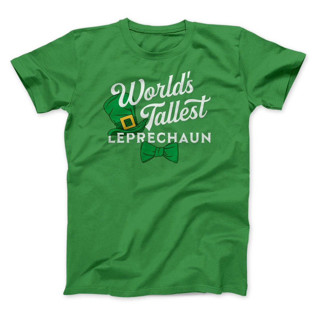 World's Tallest Leprechaun Unisex T-Shirt - Cotton Crew Neck Modern Fit