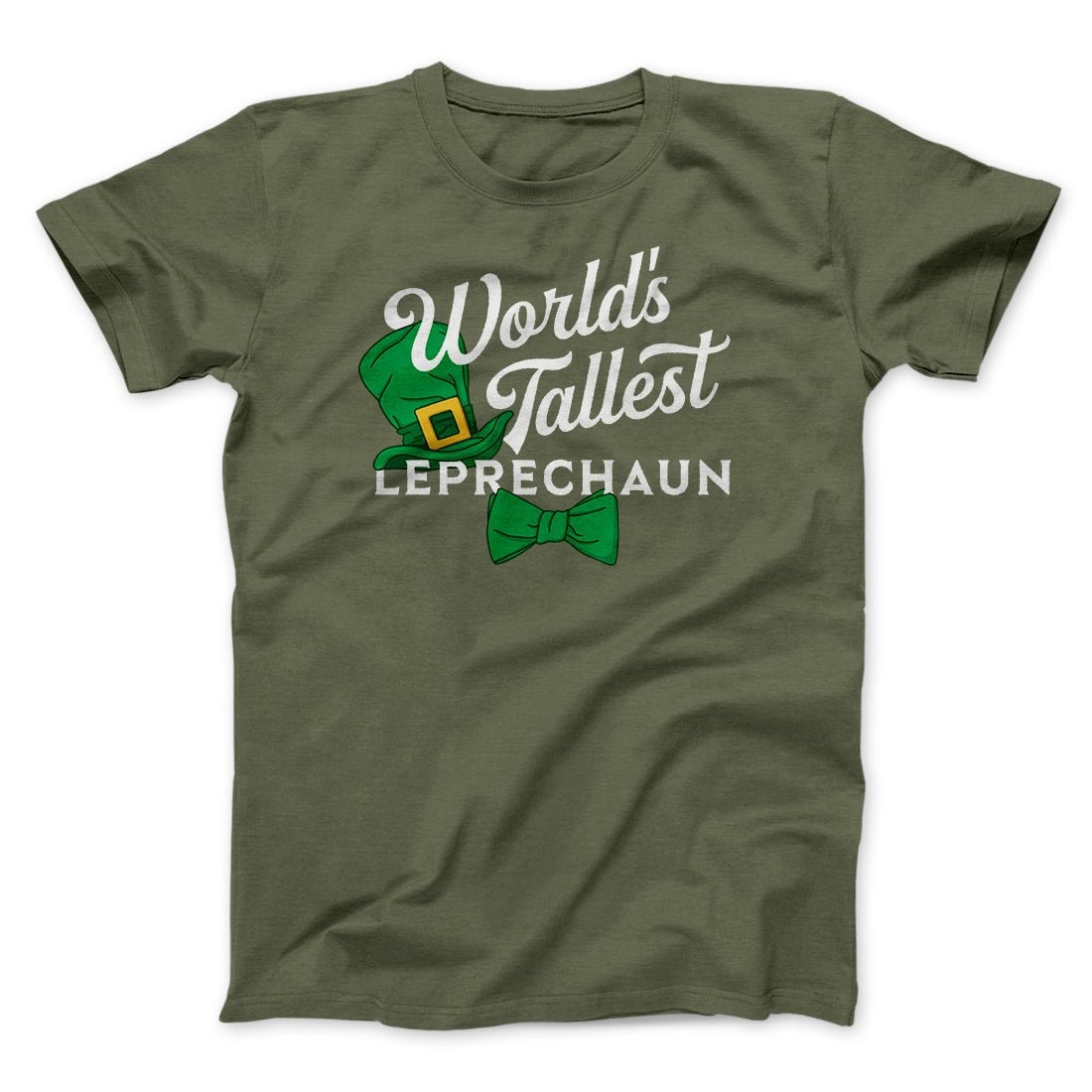 World's Tallest Leprechaun Unisex T-Shirt - Cotton Crew Neck Modern Fit