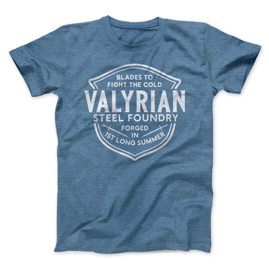 Valyrian Steel Foundry Men Unisex T-Shirt - Soft Combed Cotton Crew Neck Tee