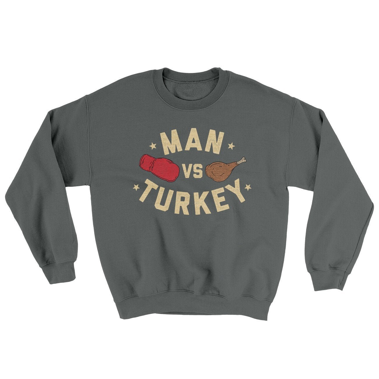 Man Vs Turkey Ugly Sweater