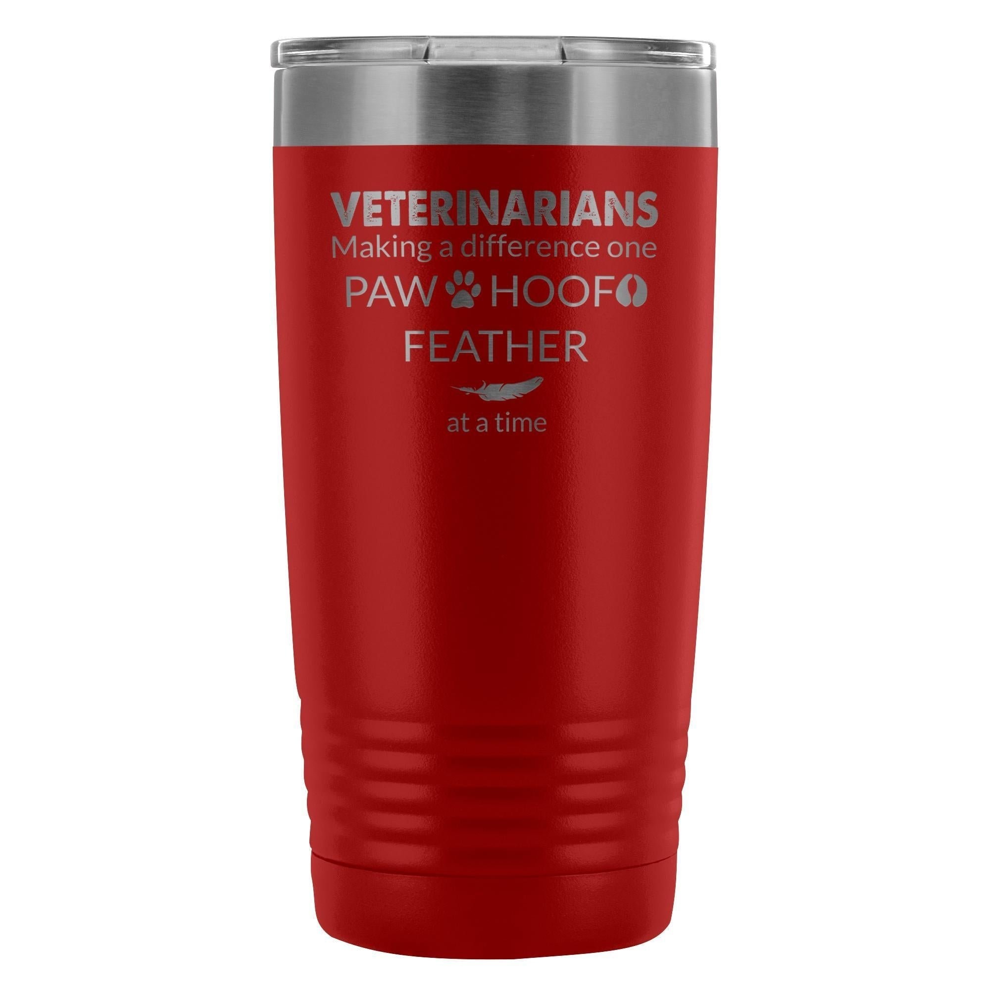 Veterinarian- Making a Difference 20oz Vacuum Tumbler