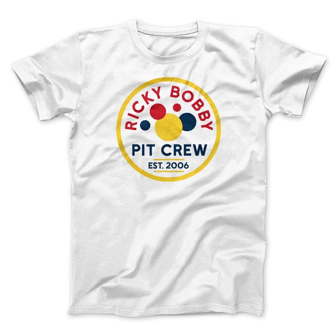 Ricky Bobby Pit Crew T-Shirt - Funny Talladega Nights Movie Unisex Tee