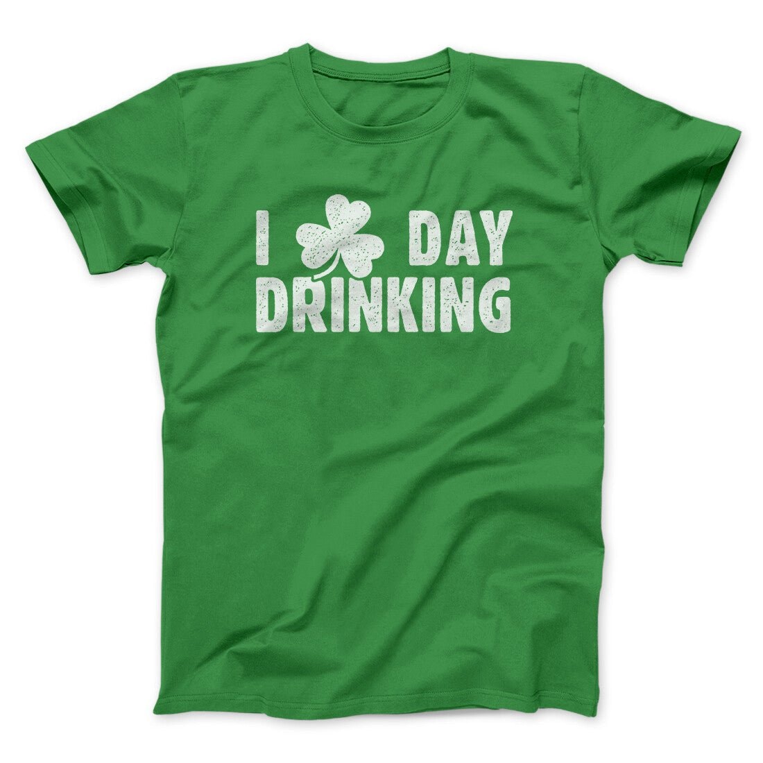 I Clover Day Drinking Unisex T-Shirt - Cotton Poly Blend Funny Graphic Tee