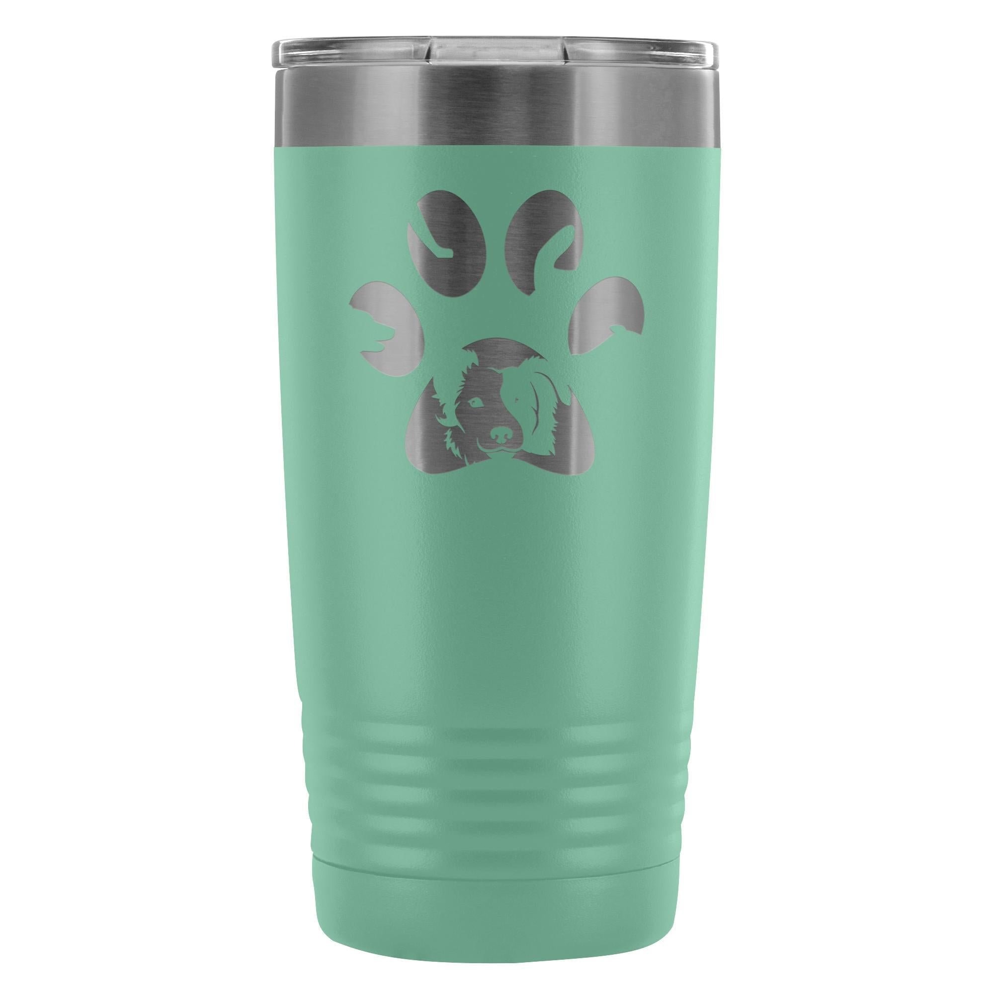 Dog Pawprint 20oz Vacuum Tumbler