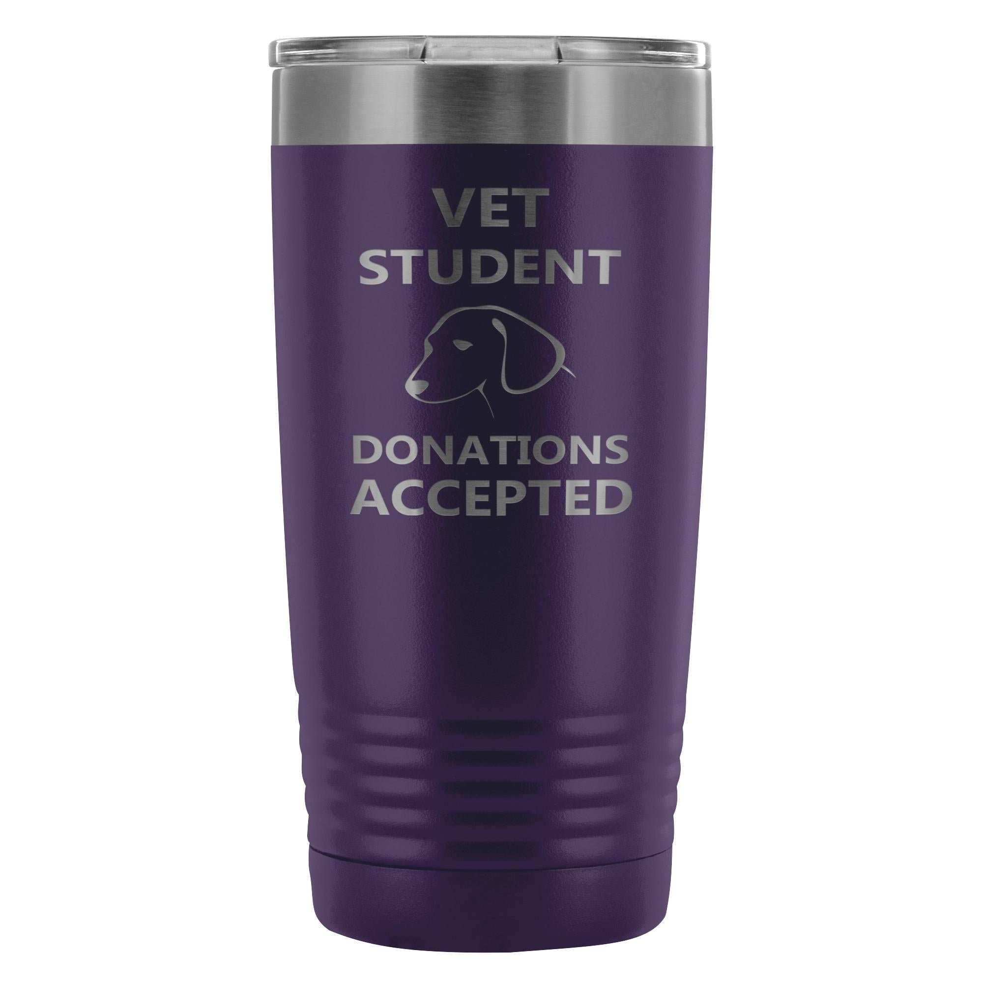 Vet Student Donations accepted 20oz Vacuum Tumbler