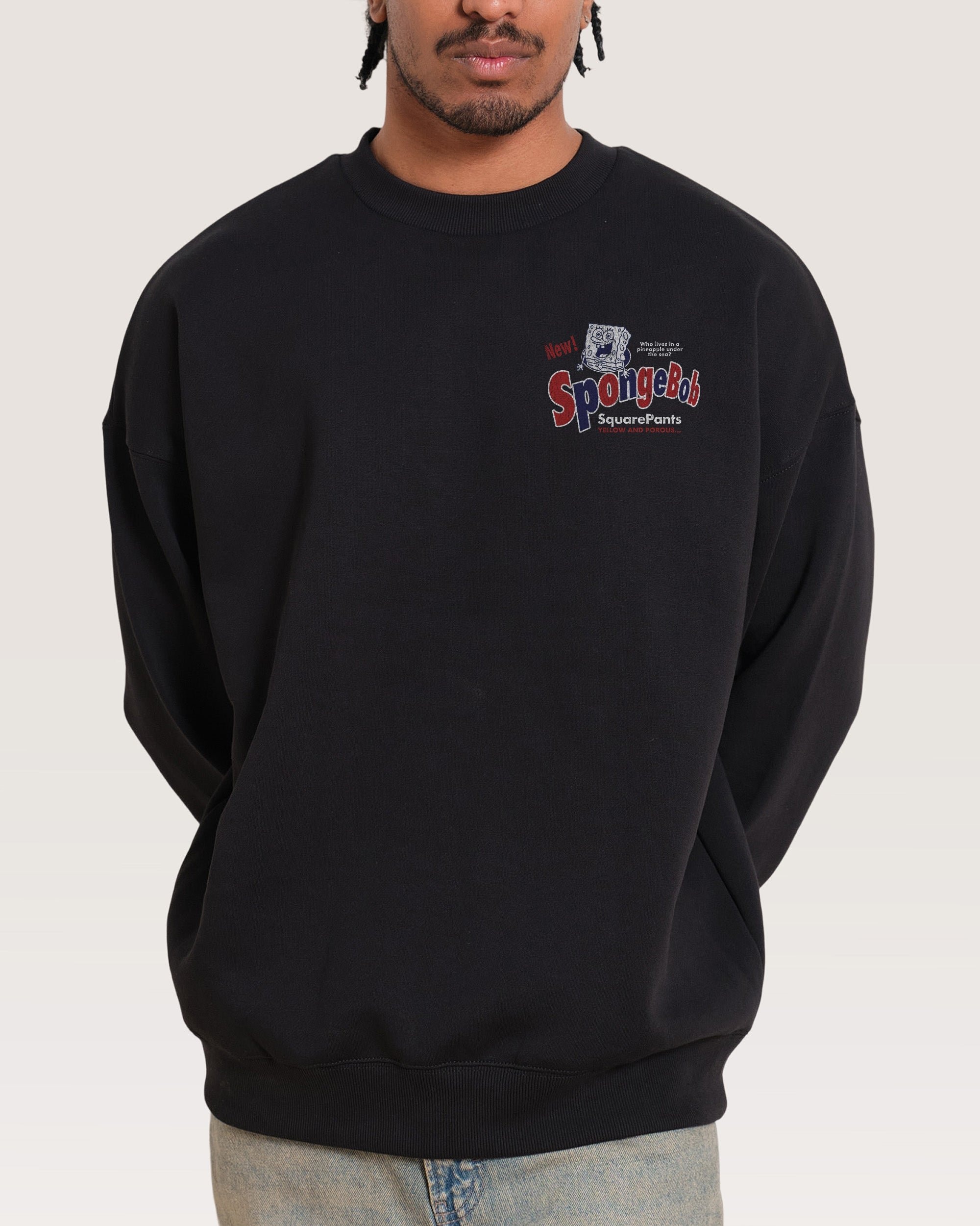SpongeBob Bob Unisex Sweatshirt - Premium 340gsm Cotton Poly Blend Graphic Print