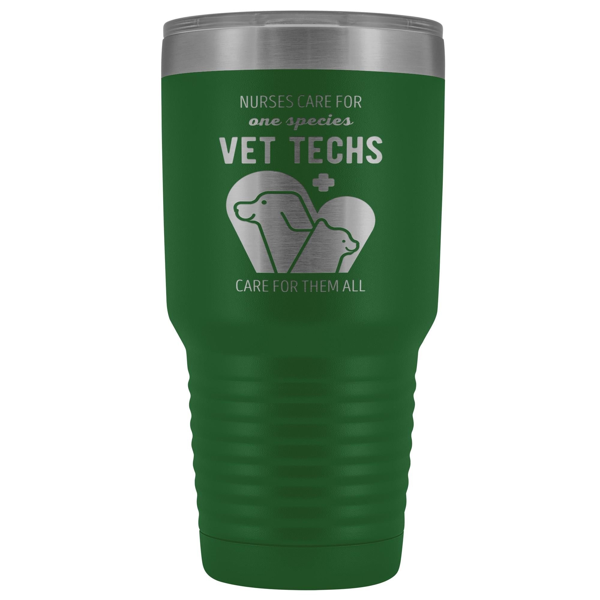 Vet Tech care for all species 30oz Vacuum Tumbler