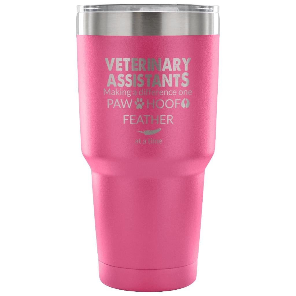Vet Assistant- Making a Difference 30oz Vacuum Tumbler
