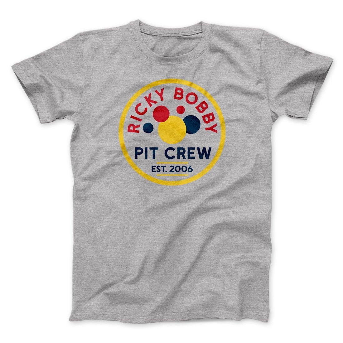 Ricky Bobby Pit Crew T-Shirt - Funny Talladega Nights Movie Unisex Tee