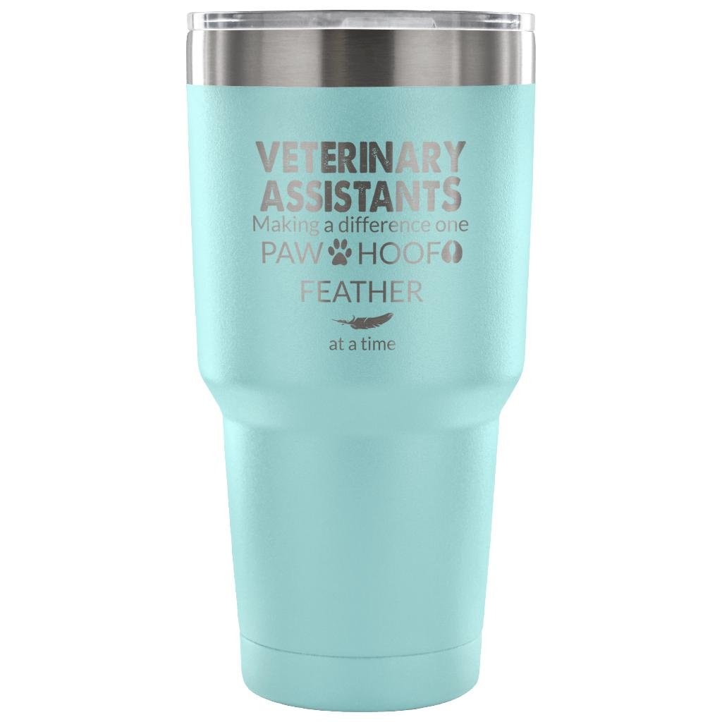Vet Assistant- Making a Difference 30oz Vacuum Tumbler