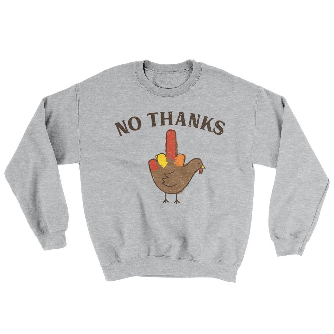 No Thanks Ugly Sweater