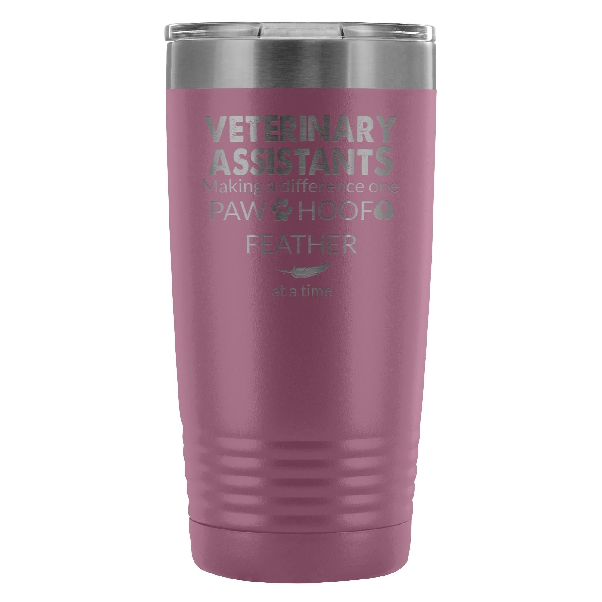 Vet Assistant- Making a Difference 20oz Vacuum Tumbler