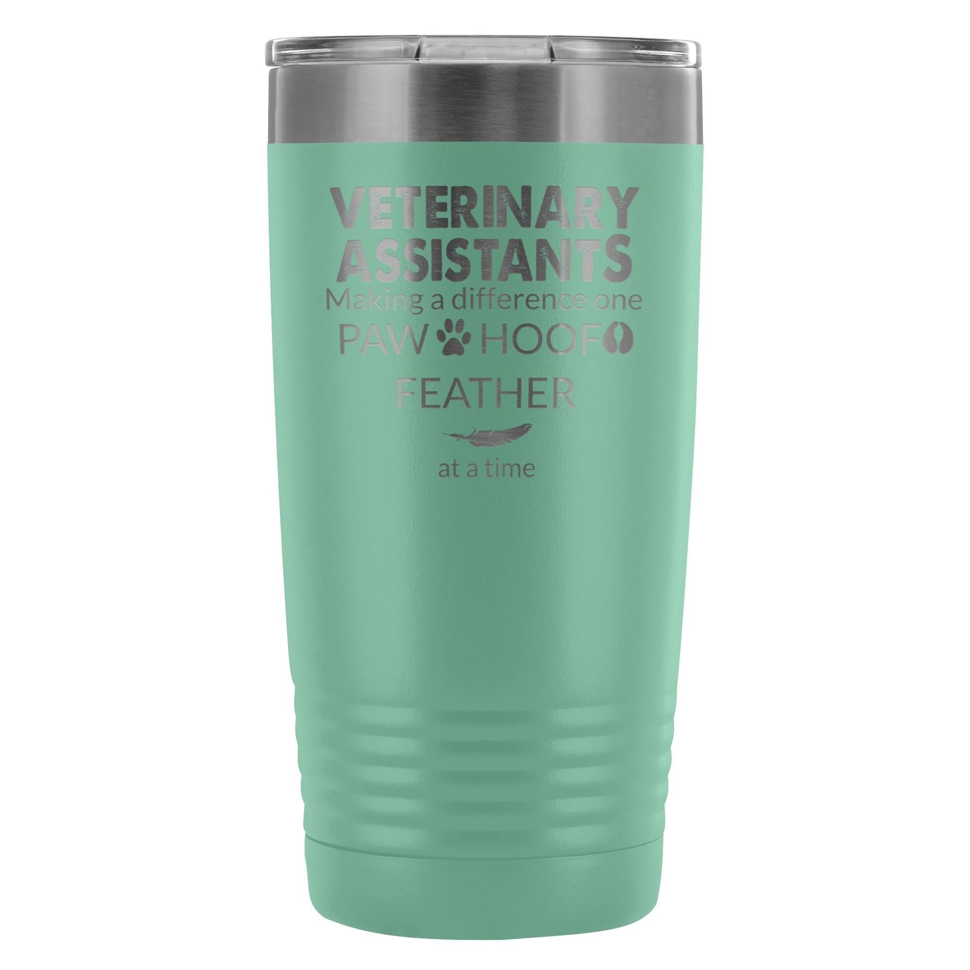 Vet Assistant- Making a Difference 20oz Vacuum Tumbler