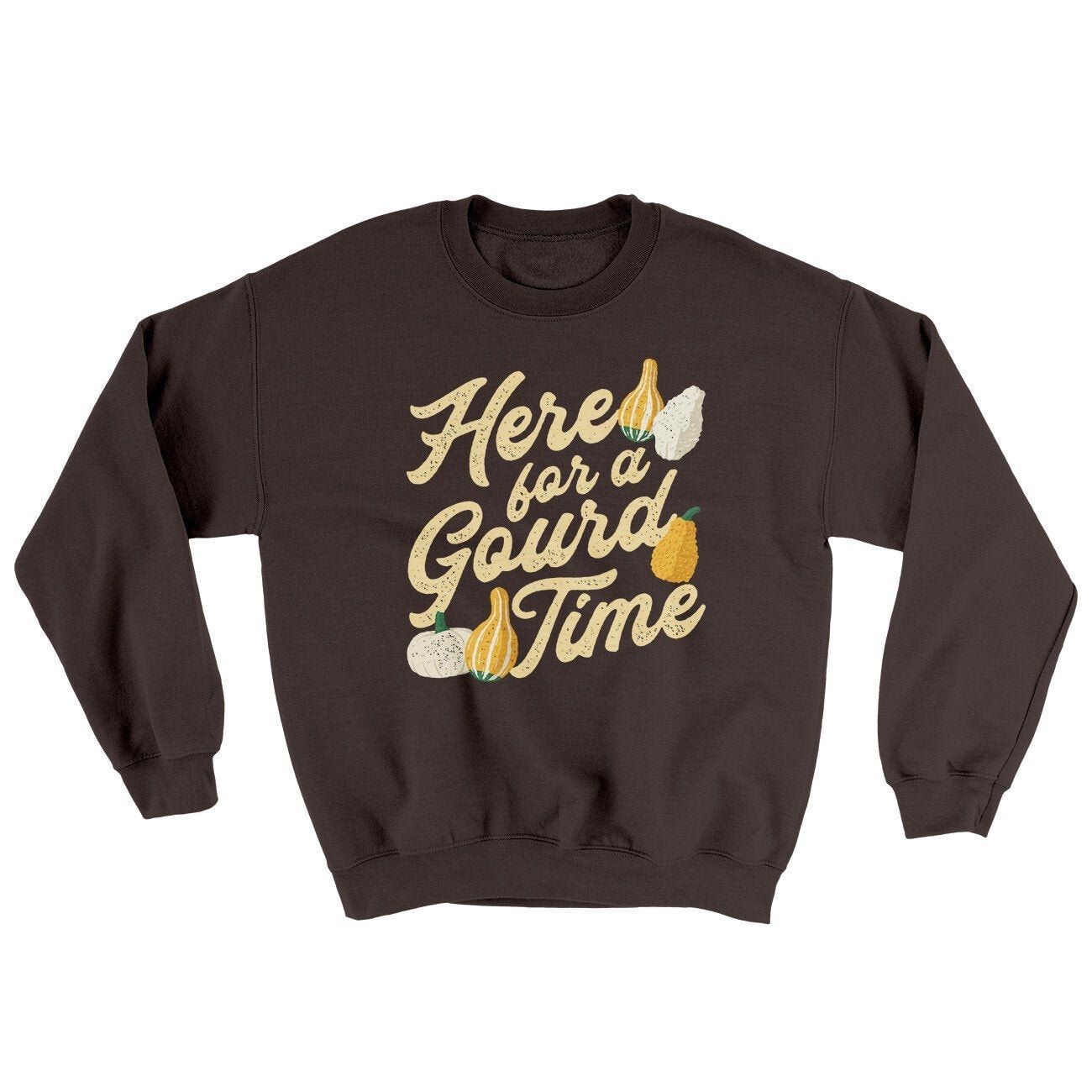 Here For A Gourd Time Ugly Sweater