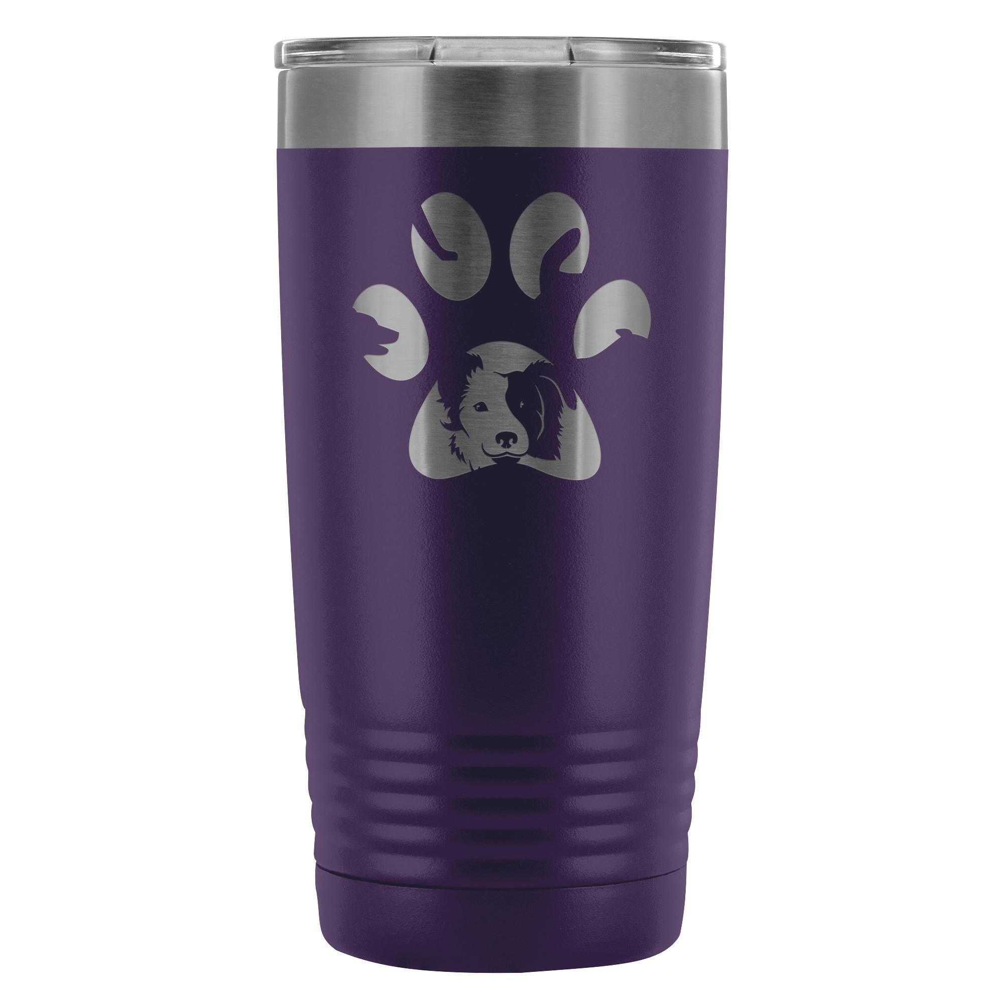 Dog Pawprint 20oz Vacuum Tumbler