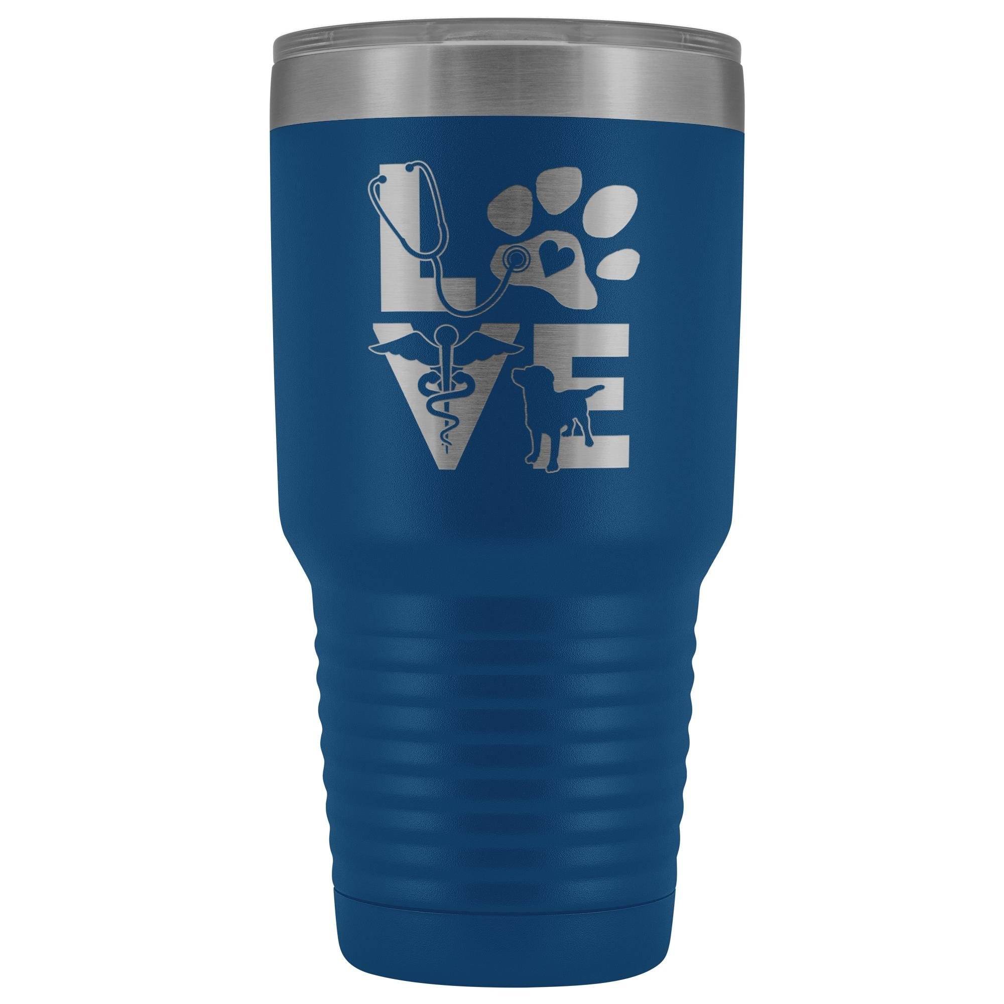 Veterinary Love dog 30oz Vacuum Tumbler